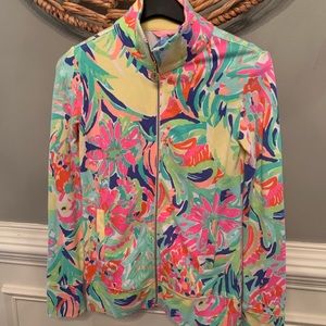 Lilly Pulitzer Reagan Zip Up Jacket 50+ UPF